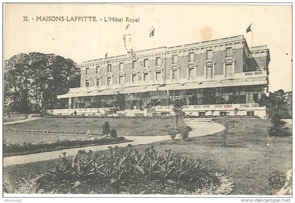 CPA 78 - Maisons Laffitte - L'Hôtel Royal - Maisons-Laffitte