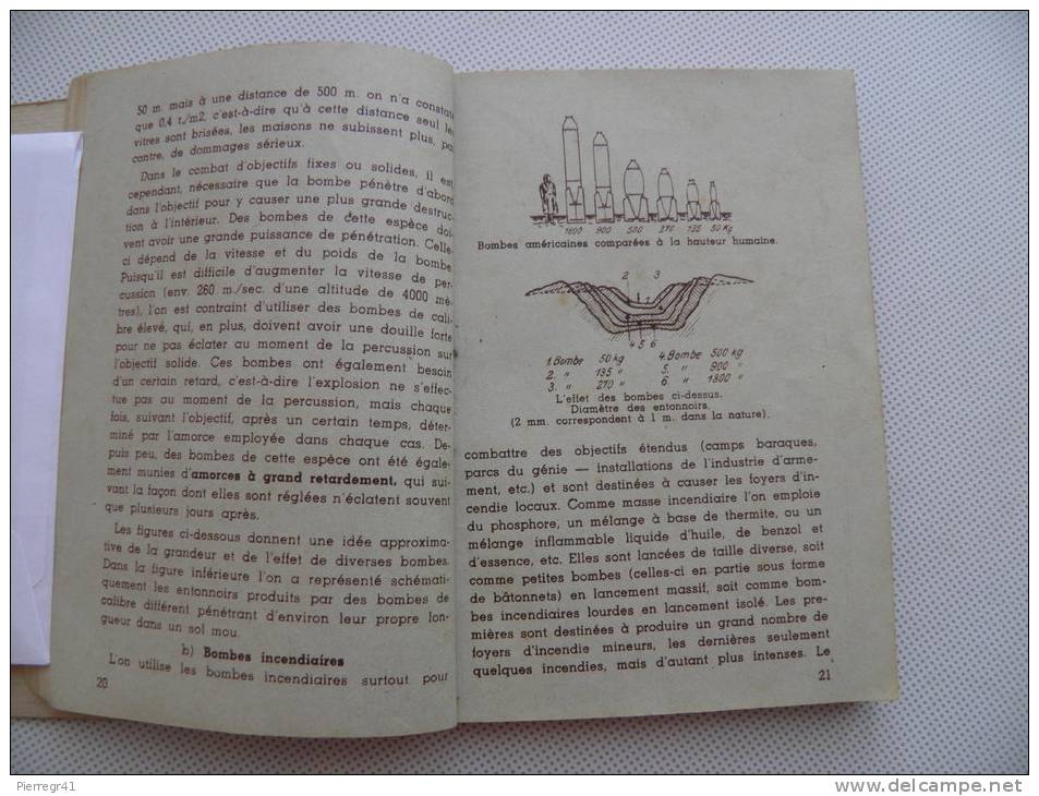 LIVRE-ALLEMAND-1940/42-INVENTAIRE  DES AVIONS MILITAIRES ENNEMIS -13.5x10cm-160pages--BE-T         RESRARE - 1901-1940