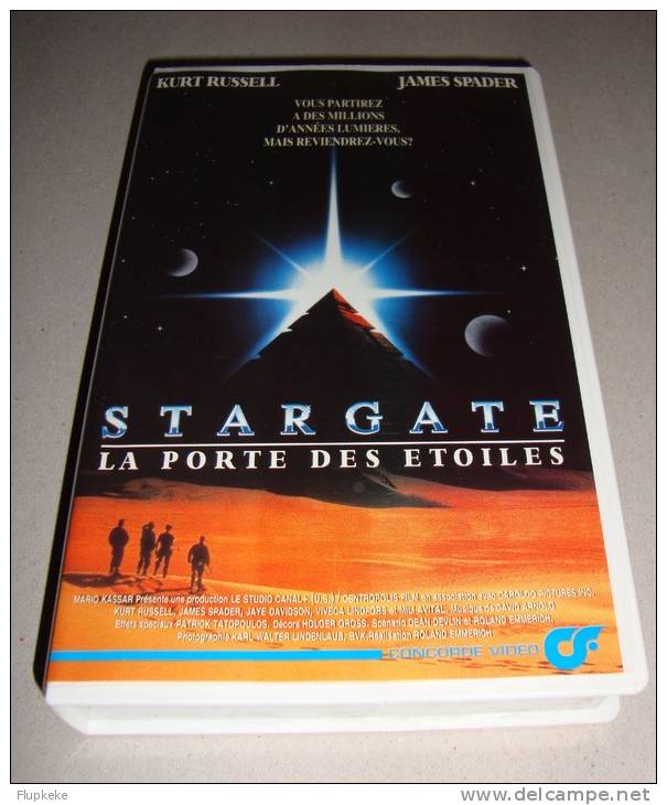 Vhs Pal Stargate : La Porte Des étoiles ( Stargate ) Roland Emmerich 1994 Version Française - Sci-Fi, Fantasy