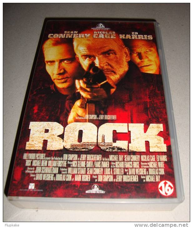 Vhs Pal Rock Nicolas Cage Sean Connery Michael Bay 1996 Version Française - Action & Abenteuer