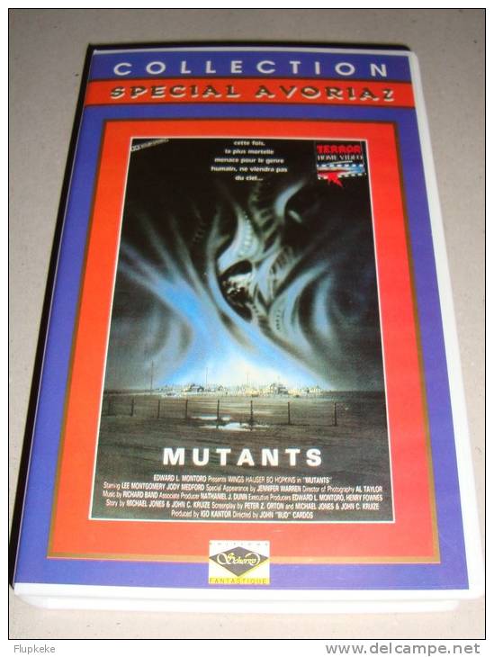 Vhs Pal Mutants Night Shadows John Bud Cardos 1984 Version Française - Horror