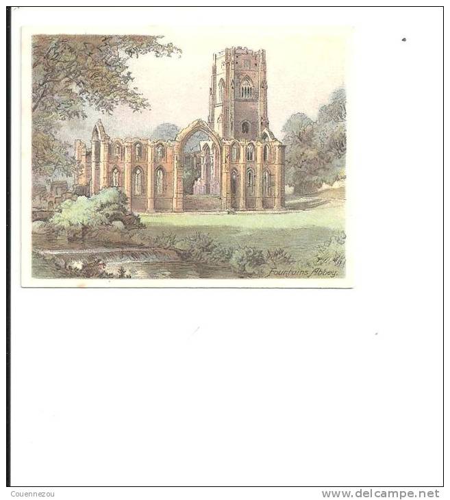 006          N° 6  FOUNTAINS ABBEY   THE NATIONS SHRINES     JOHN PLAYER CIGARETTES - Player's