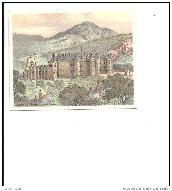 010          N°10 HOLYROOD PALACE   THE NATIONS SHRINES     JOHN PLAYER CIGARETTES - Player's