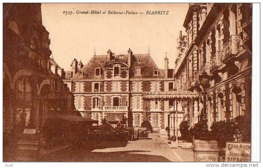 BIARRITZ - GRAND-HOTEL BELLEVUE - Biarritz