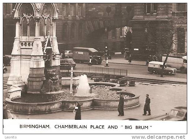 Birmingham Chamberlain Place And BIG BRUM 1960 - Birmingham