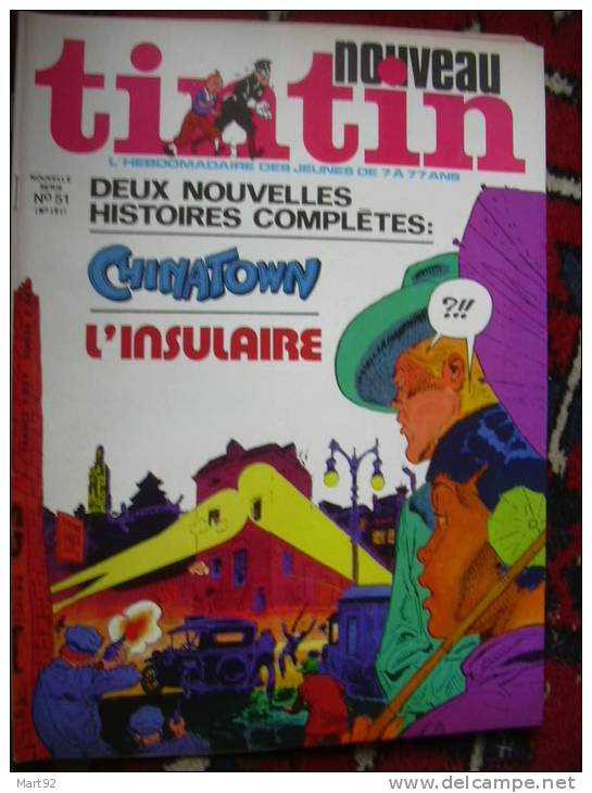 HEBDOMADAIRE NOUVEAU  TINTIN   NO 191 - Tintin