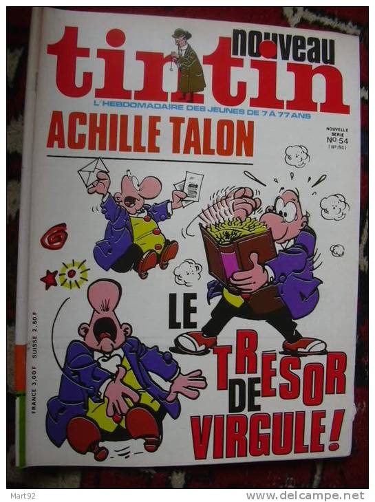 HEBDOMADAIRE NOUVEAU  TINTIN   NO 194 - Tintin