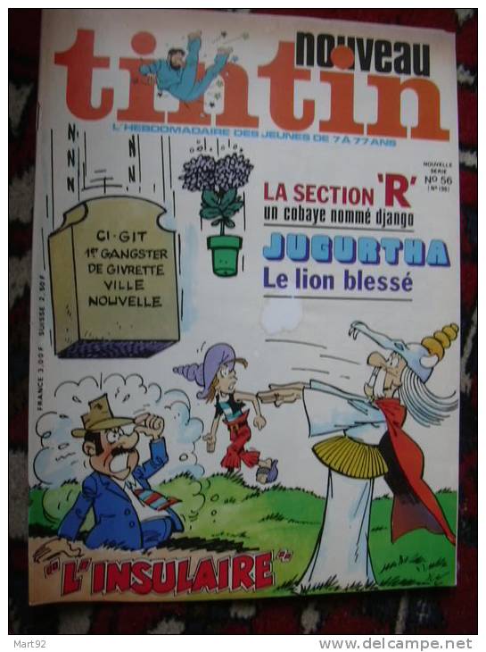 HEBDOMADAIRE NOUVEAU  TINTIN   NO 196 - Tintin