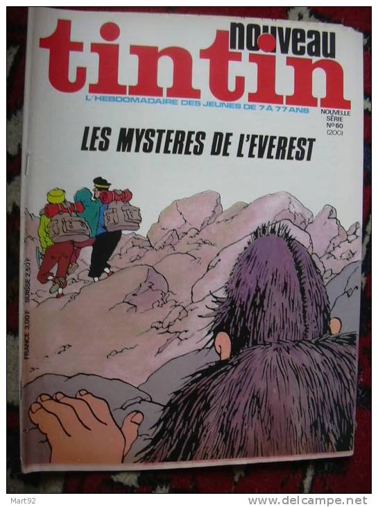 HEBDOMADAIRE NOUVEAU  TINTIN   NO 200 - Tintin