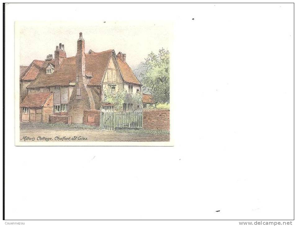 014          N°14 Milton S Cottage Chalfont THE NATIONS SHRINES     JOHN PLAYER CIGARETTES - Player's