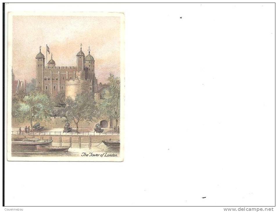 022         N°22 THE TOWER OF LONDON   THE NATIONS SHRINES     JOHN PLAYER CIGARETTES - Player's
