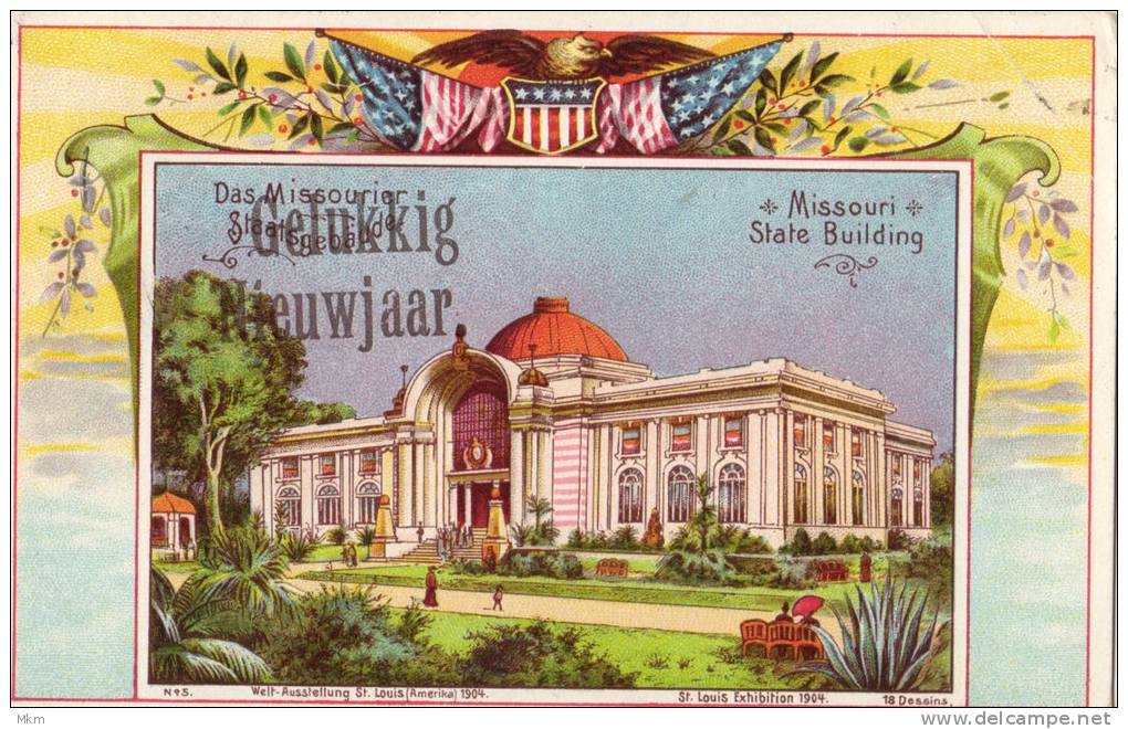 Exhibition 1904 State Building - St Louis – Missouri