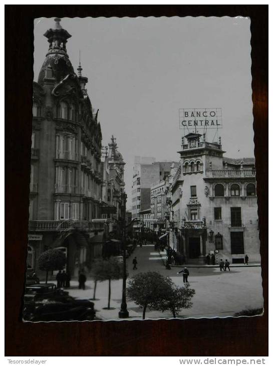 ANTIGUA FOTO POSTAL DE ALBACETE - CALLE DEL MARQUES DE MOLINA - ED. GARCIA GARRABELLA Nº 12 - NO CIRCULADA. - Albacete