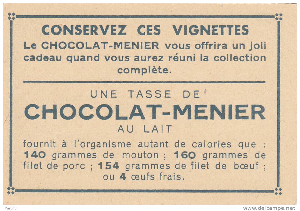 CHROMO  Image Chocolat MENIER  SUISSE  LUCERNE  Vue Générale   N° 280 - Menier