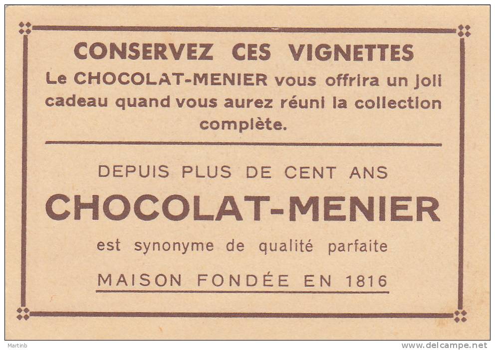 CHROMO  Image Chocolat MENIER  BULGARIE SOFIA   Le Sobranie  N°673 - Menier