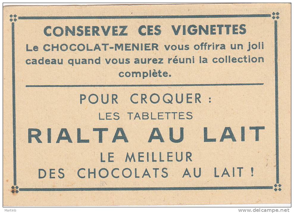 CHROMO  Image Chocolat MENIER  AUTRICHE  VIENNE  Parlement   N° 294 - Menier