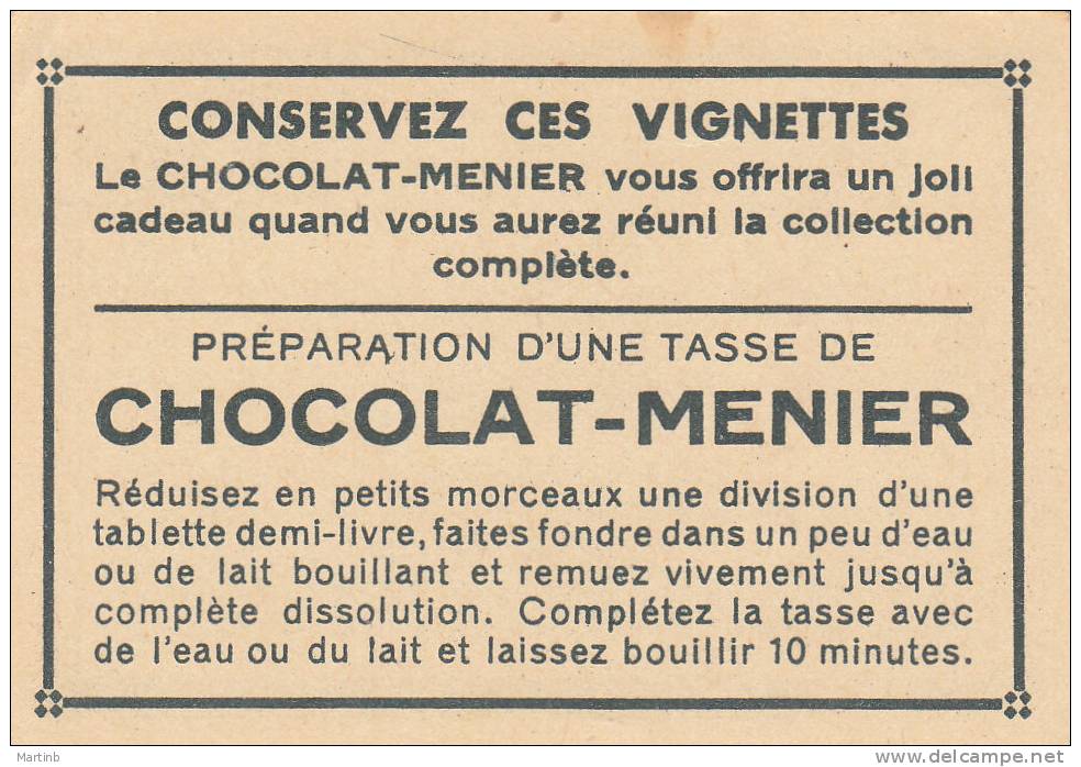 CHROMO  Image Chocolat MENIER  AUTRICHE  INNSBRUCK Petit Toit Dore   N° 292 - Menier