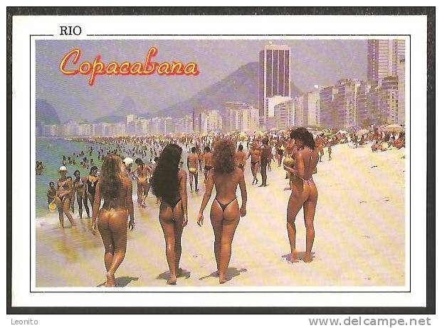 Brasil Praia De Copacabana Rio De Janeiro 1995 - Copacabana