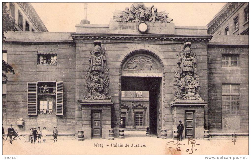 METZ - Le Palais De Justice - Metz Campagne