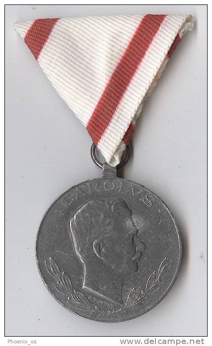 AUSTRIA / HUNGARY - WW1, KAROLUS, Medal LAESO MILITI, Original - Autriche