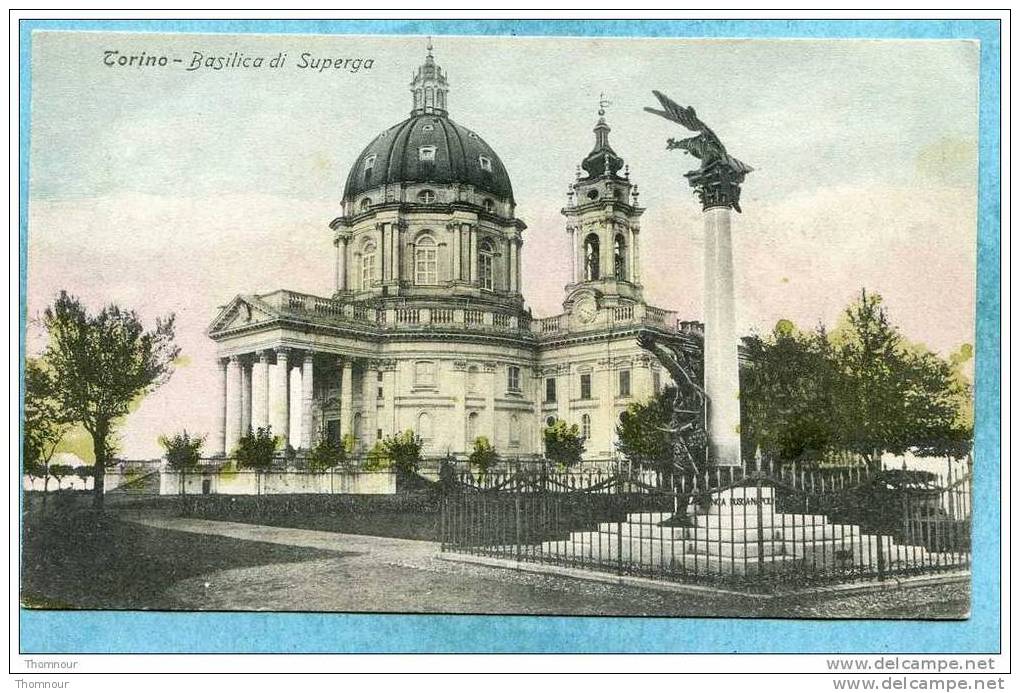 TORINO  -  Basilica  Di  Superga -  TRES BELLE CARTE PRECURSEUR   - - Kirchen