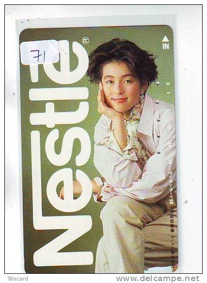 Télécarte Japon * Café * Nescafé * NESTLE (71) * Japan Phonecard Telefonkarte - Werbung