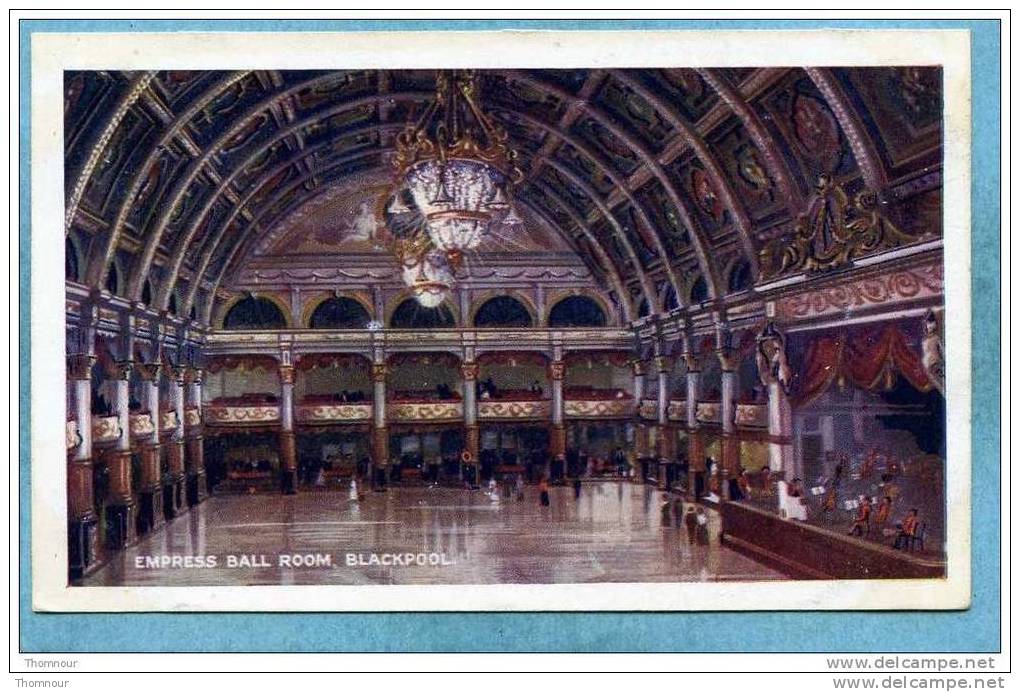 BLACKPOOL  - EMPRESS  BALL  ROOM  -  TRES BELLE CARTE ANIMEE  - Boots - Blackpool