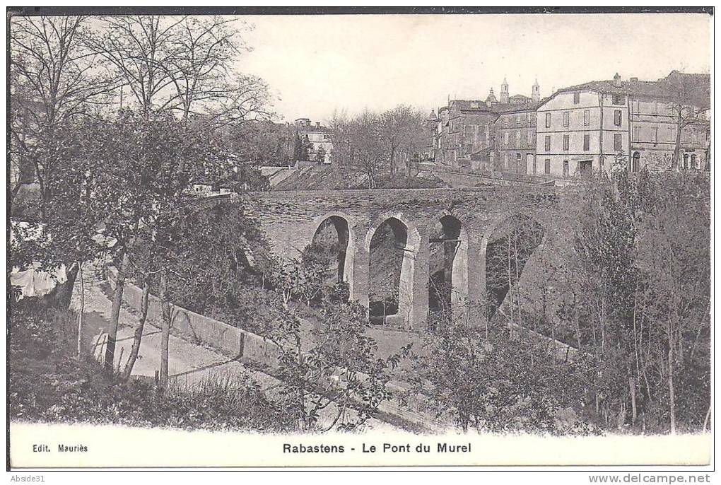 RABASTENS - Le  Pont  Du  Murel - Rabastens