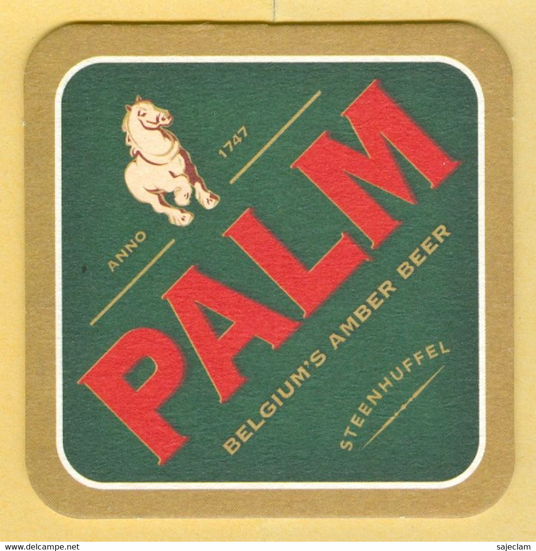 1 S/b Bière Palm - Sous-bocks