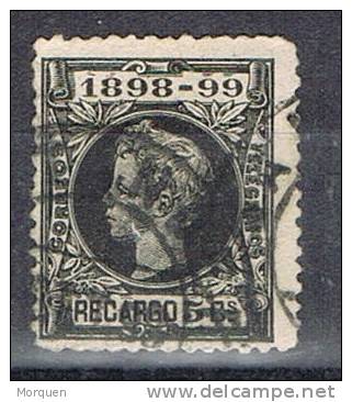 Impuesto Guerra 5 Cts Alfonso XII 1898,  VARIEDAD Num 240 º - Kriegssteuermarken