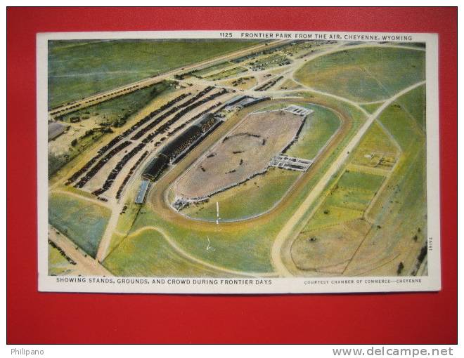 - Wyoming > Cheyenne  Frontier Park From The Air     Vintage Wb --   ===   ==ref 279 - Cheyenne