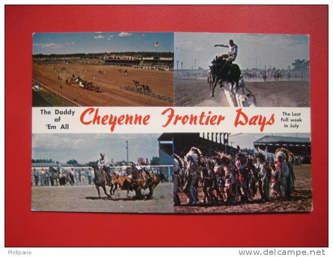 - Wyoming > Cheyenne   Frontier Days Early Chrome  ===   ==ref 280 - Cheyenne