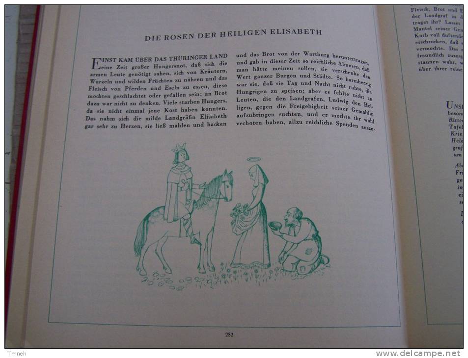 DER DEUTSCHEN KINDER WUNDERSAME DEUTSCHLANDREISE-MÄRCHEN SAGEN GESCHICHTEN-1948 Klaffke