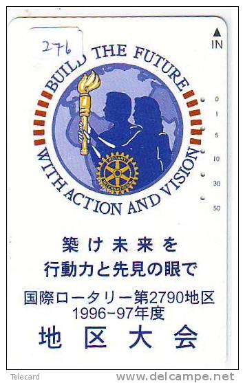 ROTARY * Télécarte Japon (276) PHONECARD JAPAN * TELEFONKARTE * 110-011 - Werbung