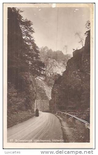 27. SCHWARZWALD. HIRSCHSPRUNG. HÖLLENTAL. - Höllental