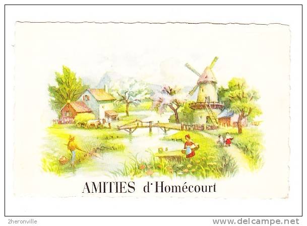 CPA - 54 -  HOMECOURT - AMITIES D´ HOMECOURT - Homecourt