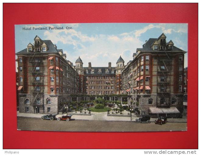 - Oregon > Portland  Hotel Portland   Ca 1910 =   = ==ref 281 - Portland