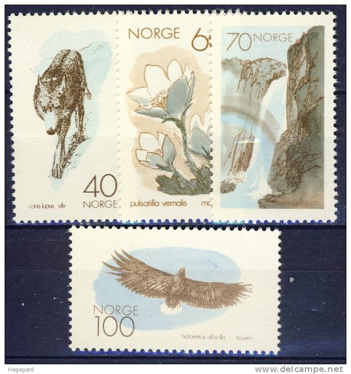 Norway 1970. Nature. Michel 602-05. MNH(**) - Nuevos