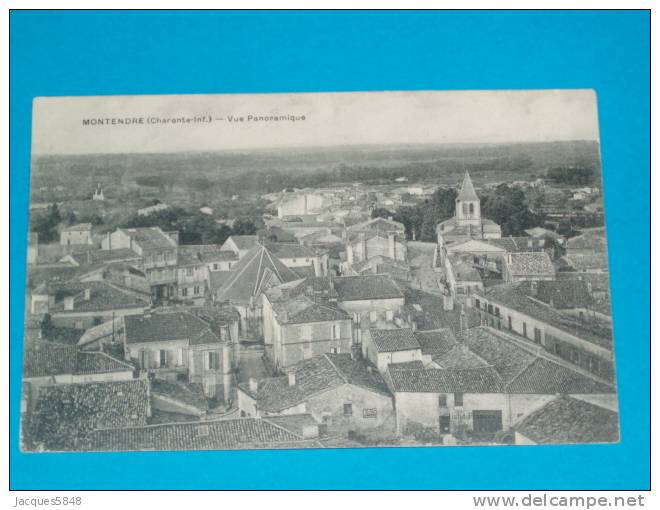 17) Montendre - Vue Panoramique - Année 1905 - EDIT - Francès - Montendre