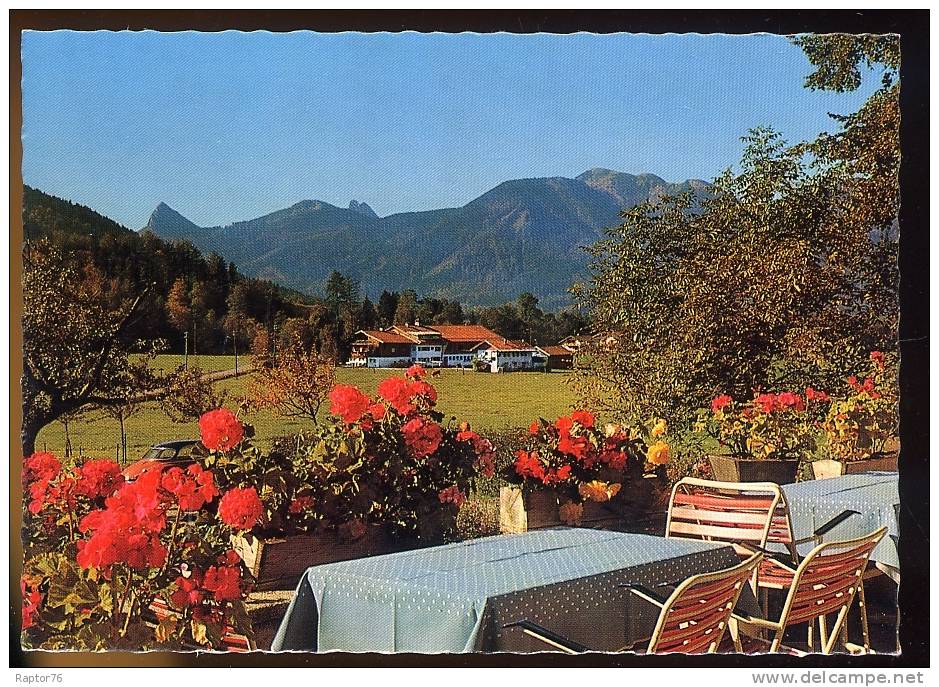 CPM Neuve Allemagne ROTTACH EGERN Am TEGERNSEE  Café Restaurant Pension Angermaier - Tegernsee