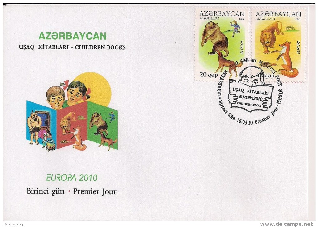 2010  Aserbeidschan Mi. 791-2 FDC  Europa - 2010