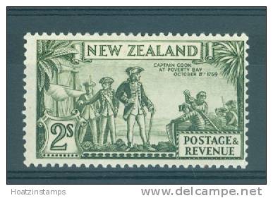 New Zealand: 1935/36   Capt Cook      SG568       2/-    [Perf: 13-14 X 13½]   MH - Nuevos