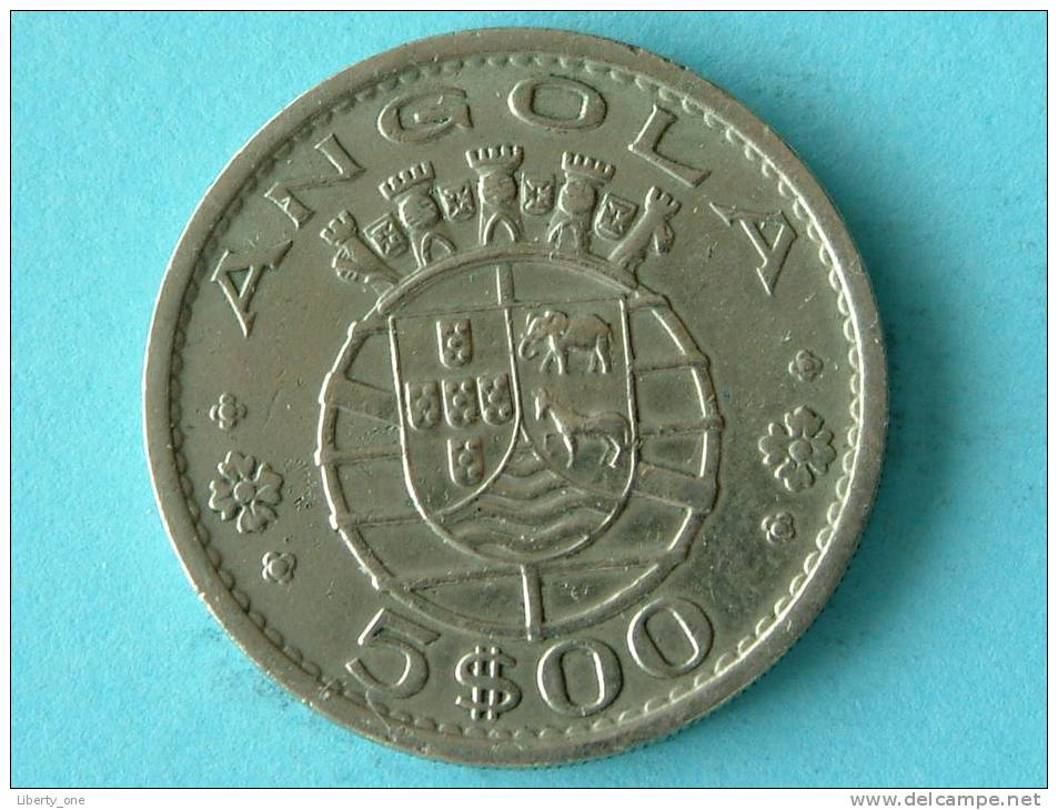 1972 - 5 $ 00 / 5 ESCUDOS / KM 81 ( Details Zie Foto ) ! - Angola