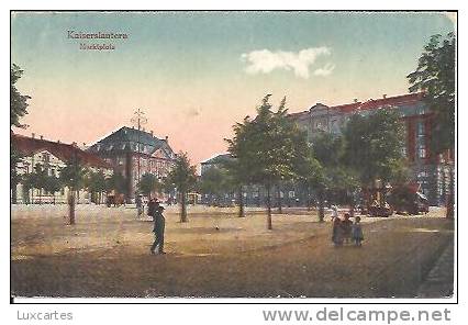 KAISERSLAUTERN. MARKTPLATZ. - Kaiserslautern