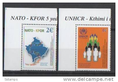 422  KOSOVO UNMIK NATO KFOR  INTERESSANTE NEVER HINGED - Kosovo