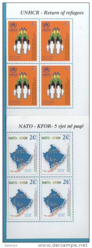 422  KOSOVO UNMIK NATO KFOR  INTERESSANTE NEVER HINGED - Kosovo