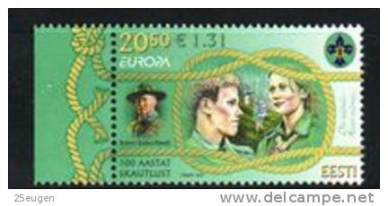 ESTONIA  2007 EUROPA CEPT  MNH - 2007