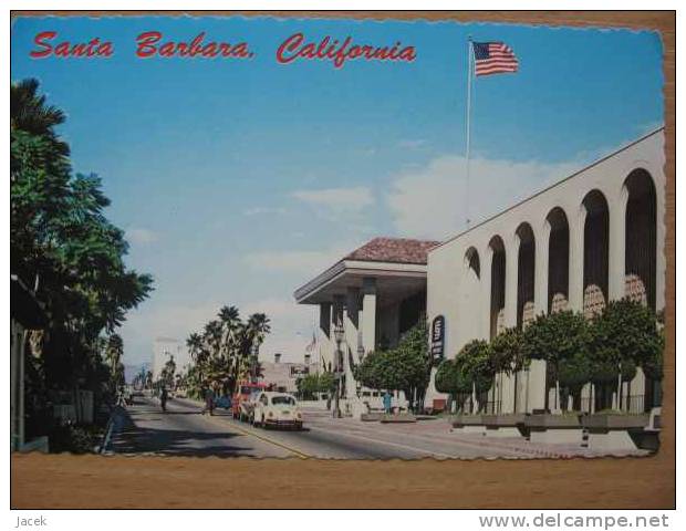 Santa Barbara Main St/ Cars Volkswagen Käfer - Santa Barbara