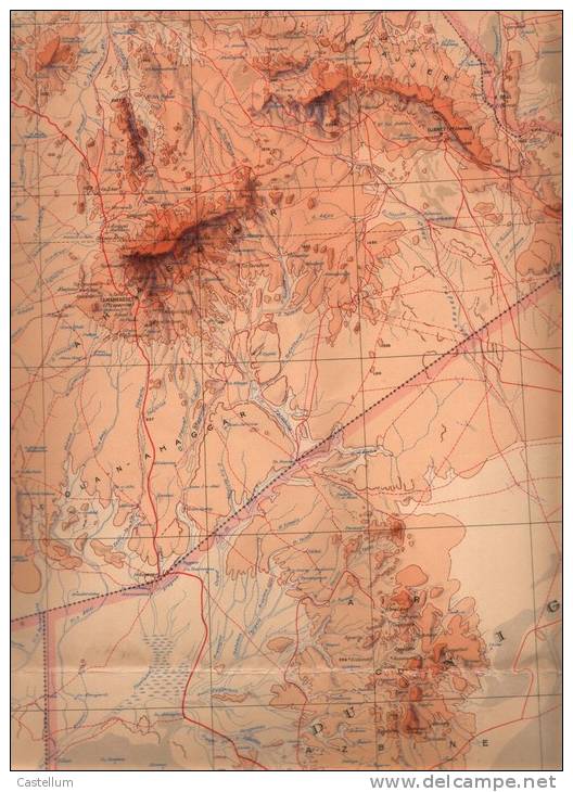 Cartes Geographiques-algerie -sahara - Cartes Géographiques