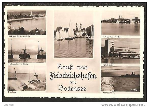 Internationale Bodenseemesse Friedrichshafen Am Bodensee Stempel !! 1953 - Friedrichshafen